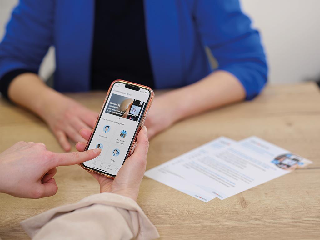 Gezond.nl app van dichtbij